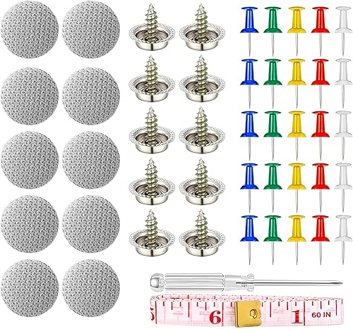 ONEBOOM Lot de 65 outils de réparation de ciel de toit, avec tournevis et mètre ruban, design classique, installation facile, pour voitures grises - Poukt