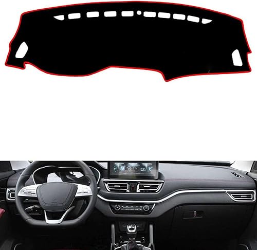 WMGoods pour FAW Bestune T33 Non Dérapant Tableau de Bord Couverture Mat Instrument Tapis Accessoires de Voiture - Poukt