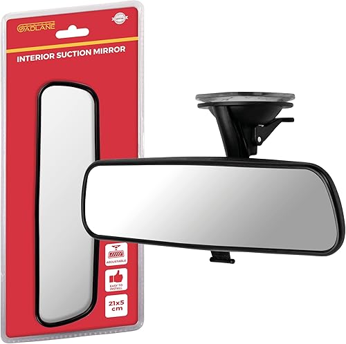GADLANE Retroviseur Interieur Voiture À Ventouse Grand Angle Retroviseur Conduite Accompagnéeréglable Pour Enfant 210 X 50 Mm – 21 X 5 Cm - Poukt