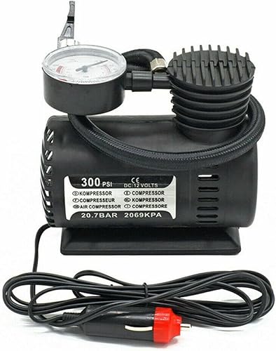 Pompe à air électrique de voiture 300 PSI Compresseur d'air portable Gonfleur de pneu pour voiture - Poukt