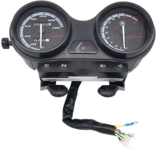 Compteur kilométrique Compteur Kilométrique Scooter Moto pour YBR125 2005-2009 Version Euro II Instrument Tableau De Bord De Jauge À Essence Moto avec Support - Poukt