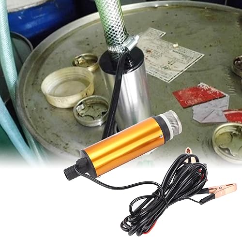 Ymiko Mini Pompe Submersible électrique 12V 51mm DC 30L/Min Pompe Submersible Portative de Fluide de Transfert de Carburant Pompe électrique Huile d'eau pour l'eau de - Poukt