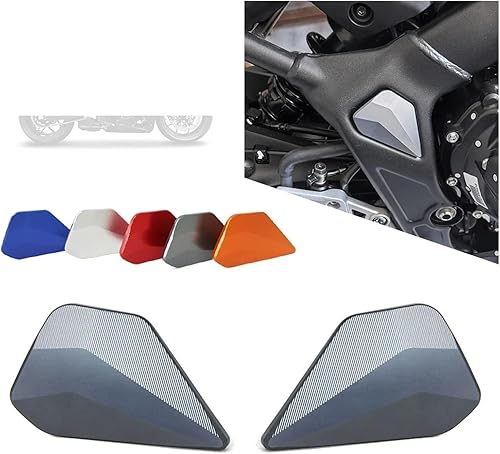 Garniture de Cadre for CBR650R, Compatible avec CBR 6R50R CB650R, Garnitures latérales de Cadre, Accessoires, Couvercle décoratif de Cadre(Red) - Poukt