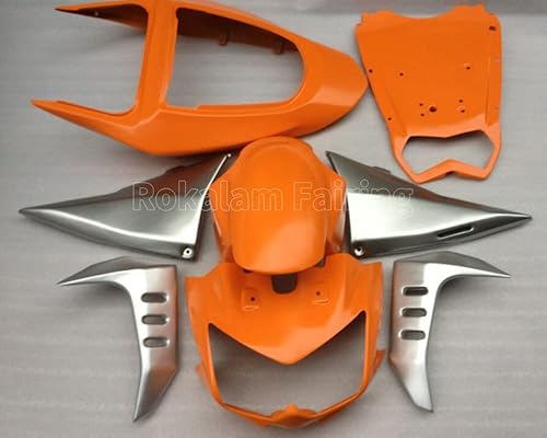 Kit de pièces détachées pour Z1000 plastique 2003 2004 2005 2006 Z 1000 03 04 05 06 corps de carénage orange argent - Poukt