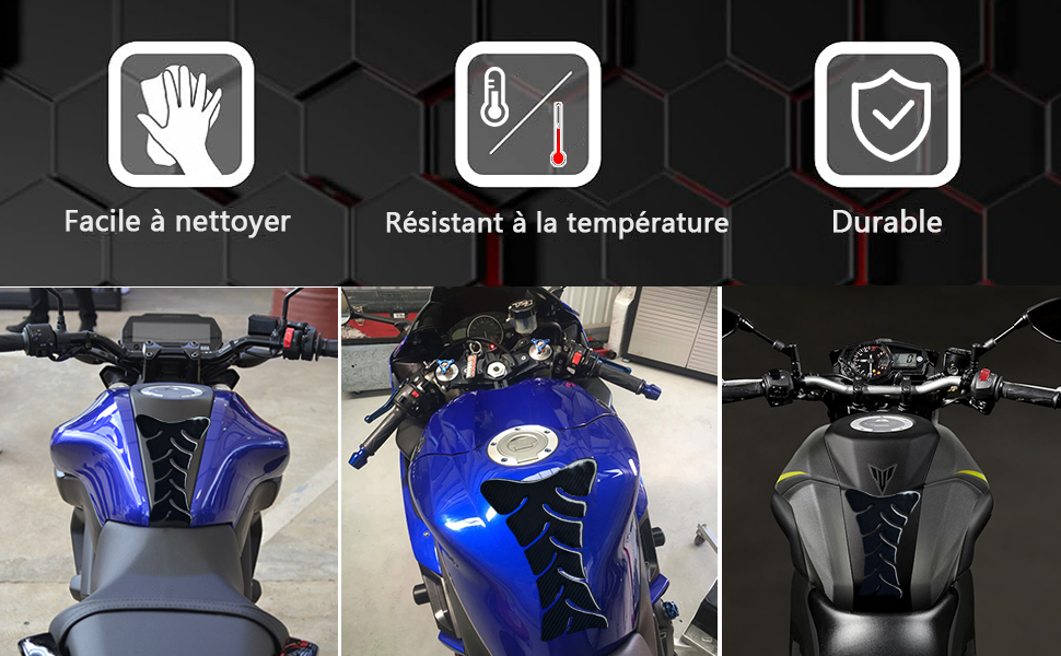 Adhésive Tankpad Sport pour Motos Universel  